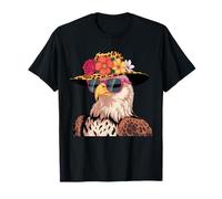 Águila Amante Retrato Obra de Arte Vida Silvestre Bosque Camiseta