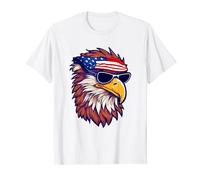 Águila Bandana Bandera Americana Pañuelo Diadema Camiseta