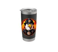 Águila bombero Vaso térmico de acero inoxidable de doble pared