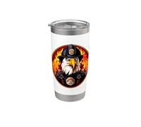 Águila bombero Vaso térmico de acero inoxidable de doble pared