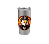 Águila bombero Vaso térmico de acero inoxidable de doble pared