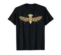 Águila Calva Patriótica Estados Unidos 4 de Julio América Camiseta gráfica económica, Hombre, Negro, S