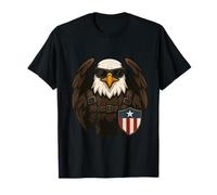 Águila Calva Protectora de la Libertad Americana Camiseta