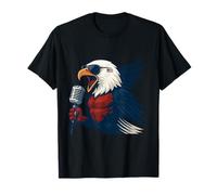 Águila Cantante Americana Voz de la Libertad Camiseta