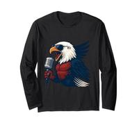 Águila Cantante Americana Voz de la Libertad Manga Larga