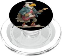 Águila con Gafas y Guitarra para niños y niñas PopSockets PopGrip para MagSafe