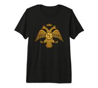 Águila de Doble Cabeza del Imperio Bizantino Constantinopla Camiseta Premium