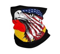 Águila De La Bandera Alemana De Estados Unidos Y Alemania Unisex Bandana Multifuncional Calentador De Cuello Suave Braga De Cuello para Deportes Ciclismo Correr Aire Libre