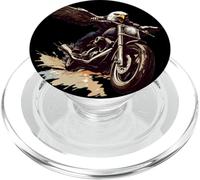 Águila de motocicleta audaz para un viaje sin miedo PopSockets PopGrip para MagSafe