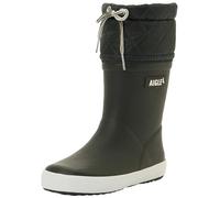 Águila Giboulee 2 Bota de lluvia Unisex Niño | De goma natural, forro de piel muy caliente, banda reflectante de seguridad, uso en invierno y lluvia