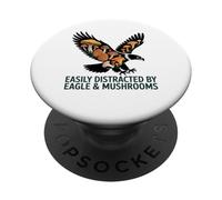 Águila, Hongos, américa, Divertidas, águilas, niños, águilas PopSockets PopGrip Adhesivo