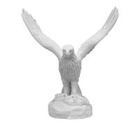 Águila imperial romana - Estatua de mármol fundido Aquila de 19 cm | Hecho a mano en Grecia | Escultura de símbolo romano