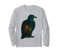 Águila Library Book Lover Reading Art Manga Larga