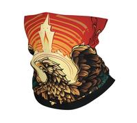 Águila Mexicana, Bandera De México, Genial, Abstracto Hombre Mujer Bufanda Facial Respirable Bandana Elástico Sombreros para Verano Cámping Senderismo
