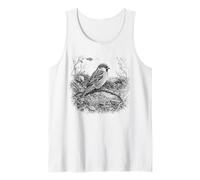 Águila Orgullosa Ingeniosamente Dibujada en la Naturaleza Camiseta sin Mangas