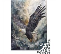 Águila Puzzle 1000 Piezas Adultos,Puzzles para Adultos, Puzzle Rompecabezas De Piso Juego De Rompecabezas Y Juego Familiar 1000pcs (75x50cm)