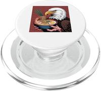 Águila Ramen Japonés Kawaii Anime América Funny Eagles PopSockets PopGrip para MagSafe