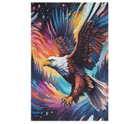 Águila Rompecabezas Adultos 1000 Piezas De Madera Juguete De Puzzle Desafío Del Cerebro Para Niños, Inteligencia (78×53cm)