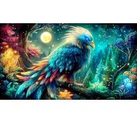 águila Rompecabezas Imposible,desafío for Adults Juego Educativo 1000 Piezas Obra de Arte de Juego de para Adultos y niñoságuila38x52cm/1000pcs