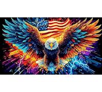 águila Rompecabezas Imposible,desafío para Adultos Juego edugatoivo 1000 Piezas Obra de Arte de Juego de para Adultos y Niños Mayores de 12 años 38x52cm/1000pcs