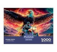 Águila Rompecabezas para Adultos Un Desafío Lleno De Color Y Detalle Triunfa Entre Hombres Y Mujeres A Partir De 14 Años 70x50cm/1000pcs