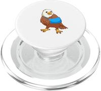 Águila sonriente con alas de escayola PopSockets PopGrip para MagSafe