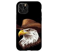 Águila voladora con sombrero de vaquero para un atuendo genial Carcasa para iPhone 11 Pro
