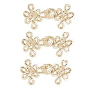 Aguja de ajuste de cintura con nudo chino de 3/6 piezas para pantalones, vaqueros, cierre de botón de cintura, broche de clip, pasador de fitness, extensiones de botones NoSew, D, como se describe