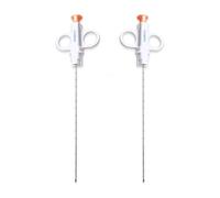 Aguja de Biopsia para Salud Animal,Agujas Veterinarias Desechables para Muestreo,Diseñadas para Mascotas,Ganado y Fauna Salvaje,Herramienta Veterinaria de Confianza. (2 Unidades, 18G/15CM)