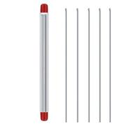 Aguja de Cebo para, Aguja de Anzuelo, Aguja de Acero Inoxidable, Herramienta Hueca para Pesca de Carpas