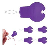 Aguja de coser a mano, para máquina de coser, de aguja para máquina de coser está diseñado para que incluso principiantes y personas con visión se enhebre la aguja de forma fácil y