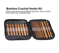 Aguja de Crochet, Fácil de Operar, Cómodo de Usar, Kit de Ganchos de Crochet, Colegas Que Viajan para Amantes del Tejido, Aprendiz de Crochet en Casa, Amigos de Crochet para