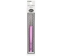 Aguja de crochet Tulip Etimo Rose de acero con agarre suave de 0,50 mm - 1 pieza