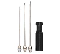 Aguja de descompresión, aguja dispensadora de acero inoxidable para desinflado estomacal, instrumento quirúrgico para ganado, punción ruminal de vacas, trovehículo para ganado, suministros para ganad