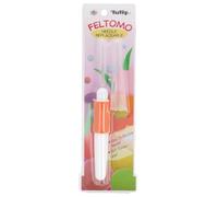 Aguja de fieltro intercambiable Tulip Feltomo - 1 pieza, naranja y blanca