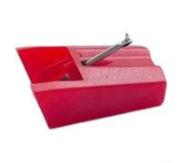 Aguja de fonógrafo para T4P ST09D NP4 iCT04RS iTTUSB Lápiz capacitivo de seguimiento preciso, diseño rojo, funcionamiento silencioso, mejora de la música, 2 x 1,5 cm