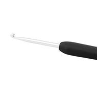Aguja de Ganchillo de Mango Suave y Punta Dorada 0,75 mm
