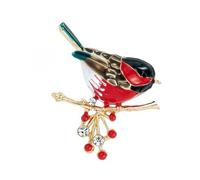 Aguja de gorrión con diamantes de imitación, hecha de materiales de aleación resistentes, accesorio para un encanto elegante y un estilo elegante, accesorio para la noche, Einheitsgröße, como se
