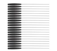 Aguja de Limpieza de Amplificador de Sonido, Herramienta de Limpieza de Ayuda de Sonido Portátil de Plástico 20 Piezas para Reparación