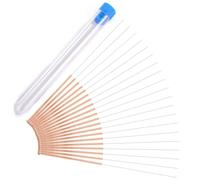 Aguja de Limpieza para Impresora 3D,20 PCS Kit para Limpieza de Boquillas 0.4mm Herramienta Aguja de Limpieza para Boquilla de Acero Inoxidable para Impresora 3D