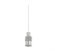 Aguja de máquina dispensadora de acero inoxidable de 25 mm de 1 pulgada para pegamento industrial, para punta de fluido de precisión compatible con adhesivos 8G-30G, para boquilla de metal de larga