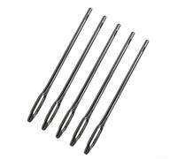 Aguja de metal plateado con ojo dividido para herramienta de reparación de neumáticos con mango en T sólido, repuesto de inserción de pinchazos para coche, camión, furgoneta, kit de reparación - 10