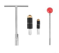 Aguja de parada de agua de tubería PPR Pin de parada listo para derretir en caliente de acero inoxidable para interrupción de flujo durante reparaciones de fontanería en líneas vivas (b)