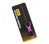 Aguja de pesca compacta de 9,8 cm, herramienta de empalme de metal con agarre ergonómico, accesorio de aparejos portátil, empalme profesional, mango ergonómico, accesorios fáciles de operar