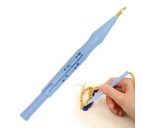 Aguja de punzonado ajustable, Aguja de punzonado para bordar - Pluma de aguja multifuncional ajustable,Aguja perforadora portátil y fácil de usar, herramienta de bordado a mano para tejer