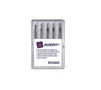 Aguja de recambio Avery NTGS005 pack 5 piezas color gris