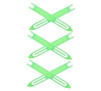 Aguja de Reparación de Redes de Pesca 6 Piezas | Redes y Trampas, Uso Profesional y Bricolaje, 21,4x2,5x0,5cm, Verde Claro