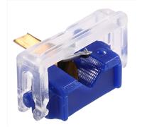 Aguja de repuesto de diamante para M44-3, N44-7, M44G y M44-7. Compatible con cartuchos DUAL M44G y accesorios para fonógrafos LP.