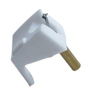 Aguja de repuesto para Stanton 500 505 Mk1 MkII para v3 D5100E 500AL-5107AL Tocadiscos Aguja Plástico Metal Blanco Negro (Blanco)