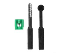 Aguja de repuesto para tocadiscos, lápiz capacitivo de repuesto con cepillo de limpieza para Audio-Technica ATN95E AT95E para AT93 y para cartuchos de fono AT3400/AT3450